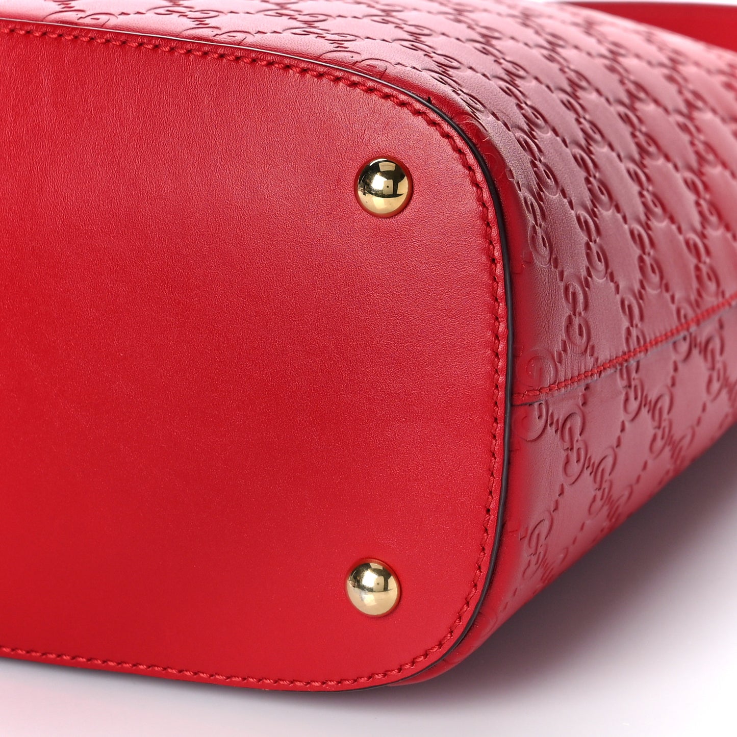 Guccissima Linea A Hobo Red