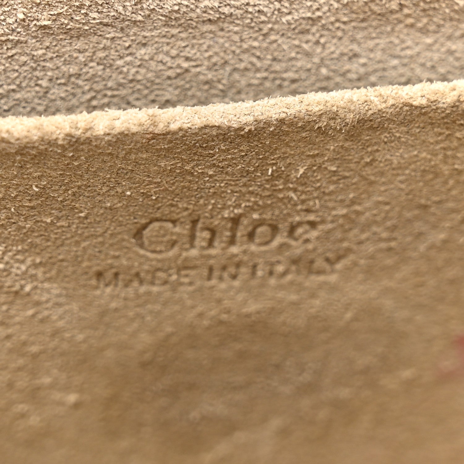 Chloe Calfskin Suede Small Nile Bracelet Bag Caramel 6 of 15