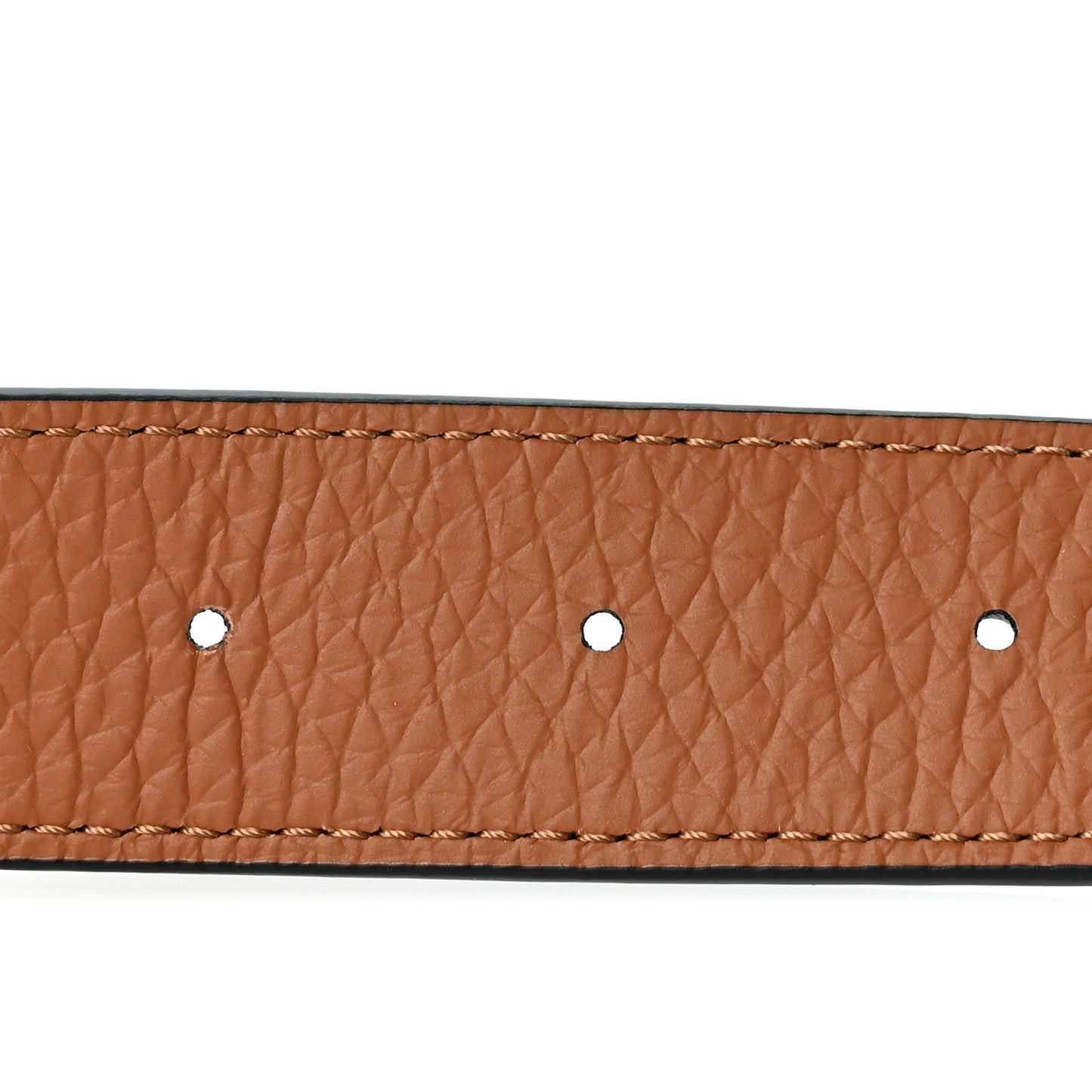 Taurillon Calfskin 30mm LV Initiales Reversible Belt 85 34 Black