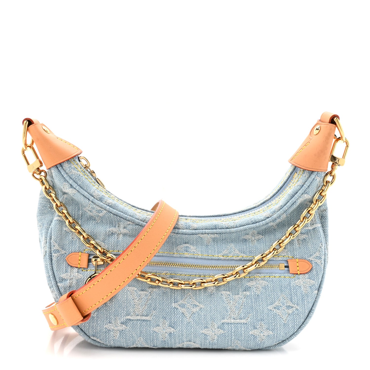 Louis Vuitton Monogram Denim Loop Sky Denim 1 of 12