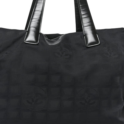 Chanel Nylon Medium Travel Tote Black 8 of 10