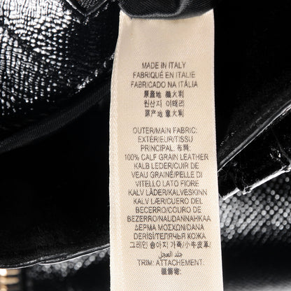 Burberry London Leather Medium Zip Detail Tote Black 11 of 11