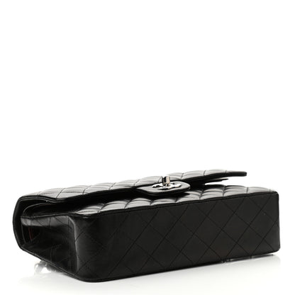 Chanel Lambskin Quilted Medium Double Flap Black 4 of 11
