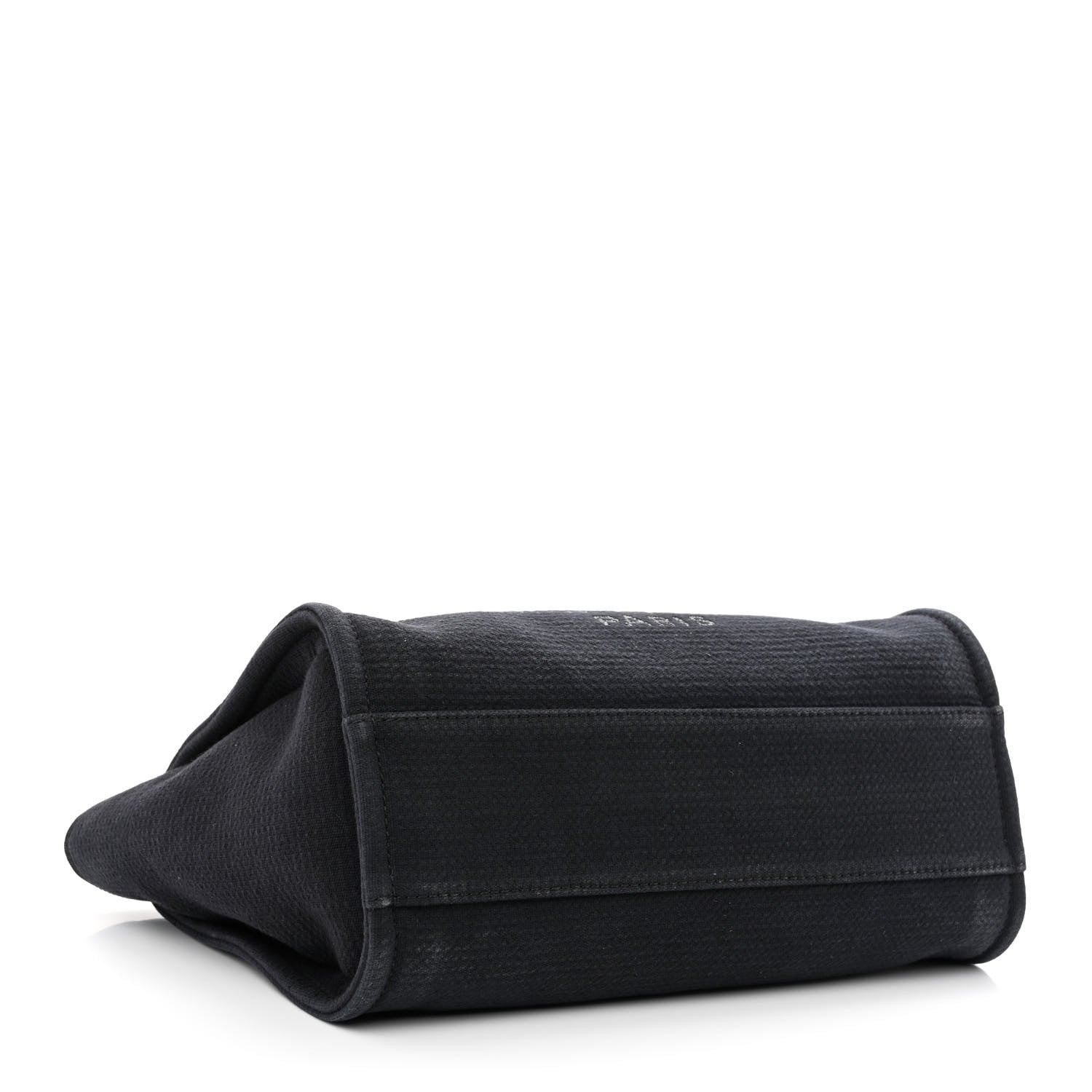 Chanel Mixed Fibers Small Deauville Tote Black 5 of 16