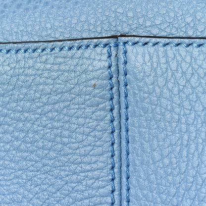Gucci Dollar Calfskin Medium Swing Tote Mineral Blue 9 of 11