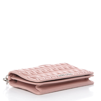 Miu Miu Nappa Matelasse Crossbody Orchidea 5 of 11