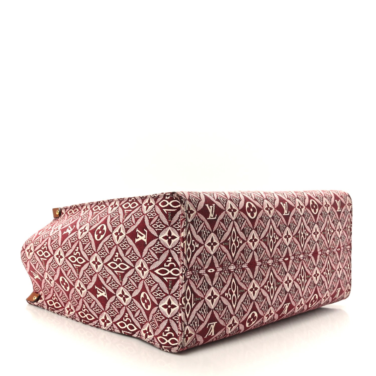 Louis Vuitton Jacquard Since 1854 Onthego GM Bourdeaux 4 of 10