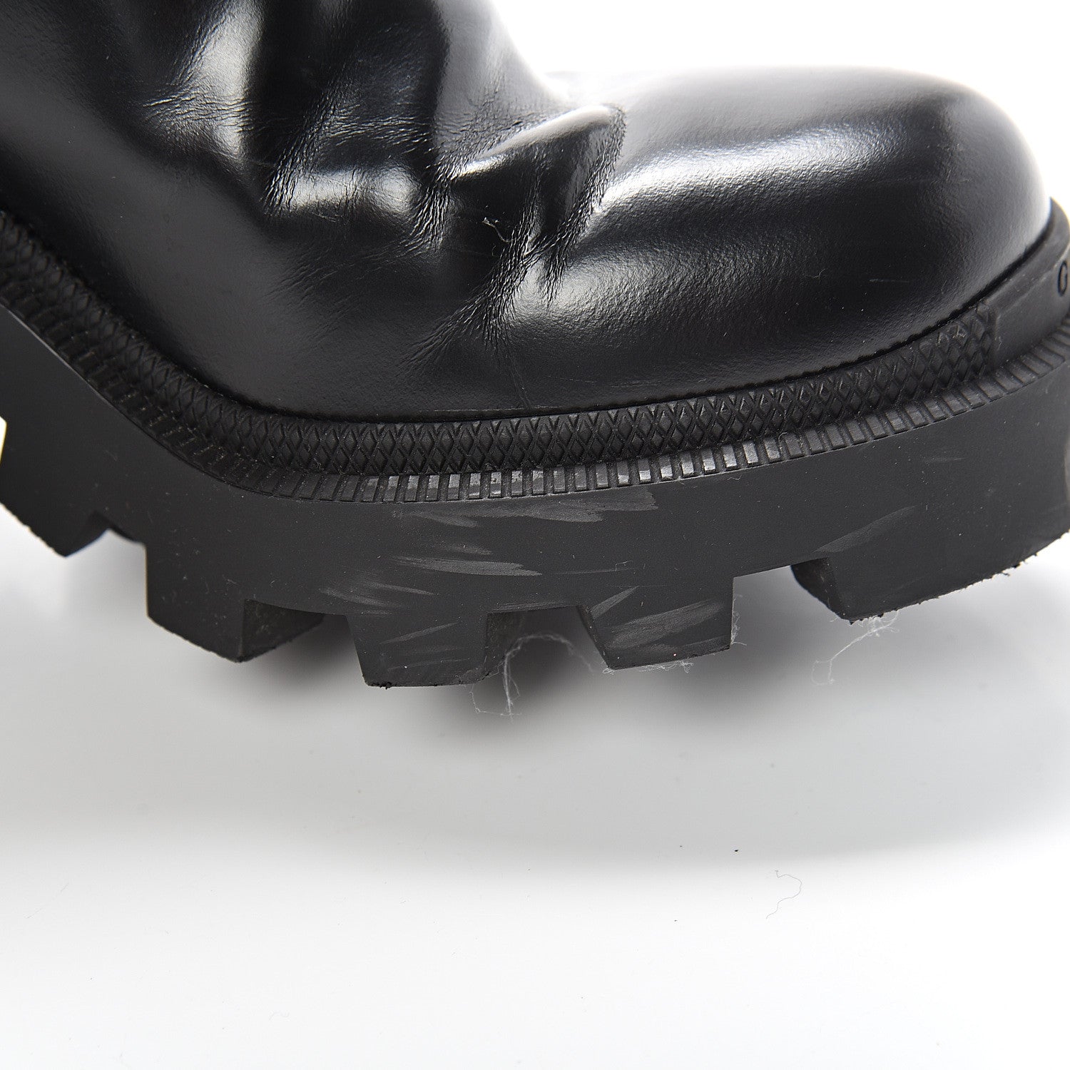 Gucci Calfskin Crystal GG Trip Chelsea Ankle Boots 37.5 Black 10 of 14