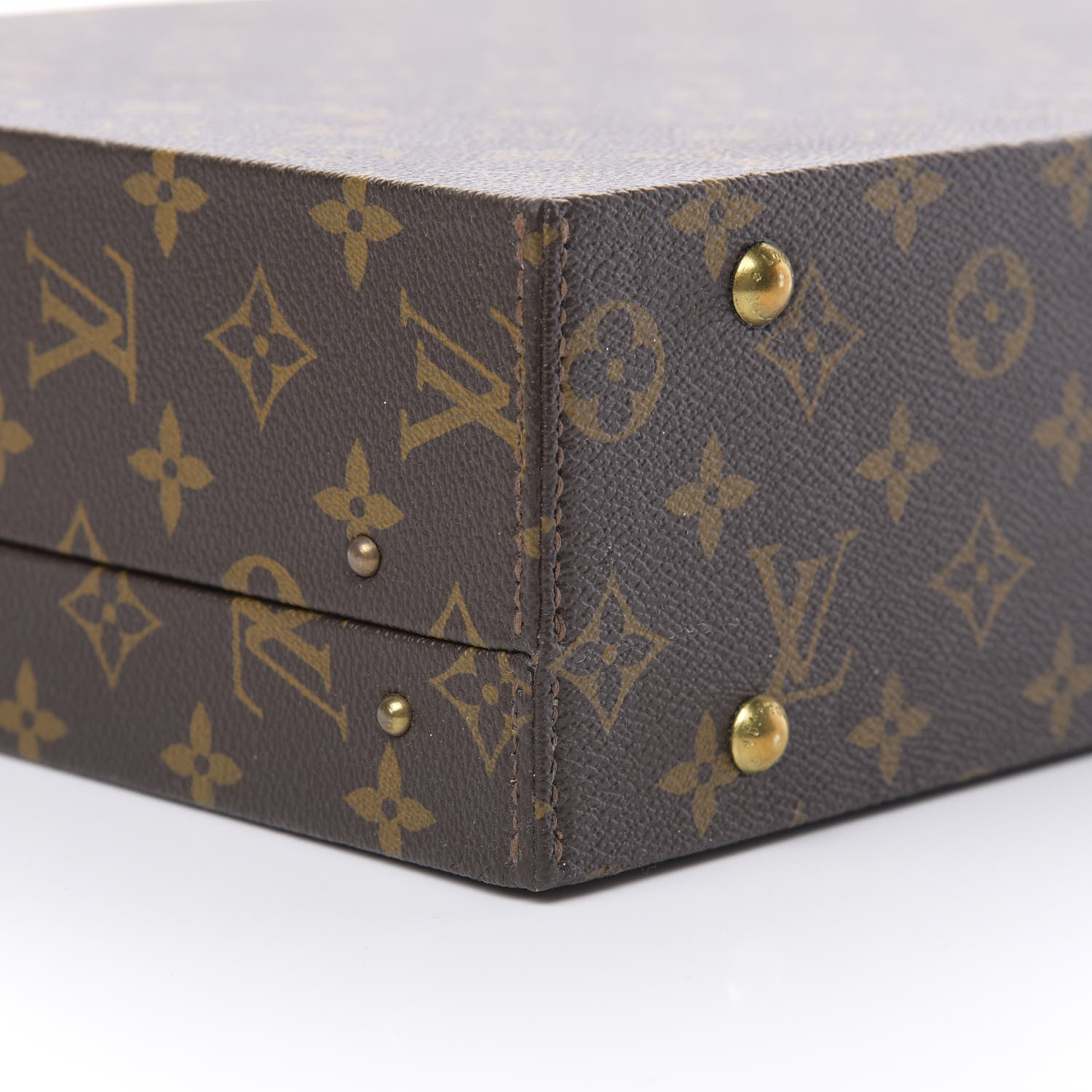 Louis Vuitton Monogram Jewellery Case Hard Trunk 11 of 15