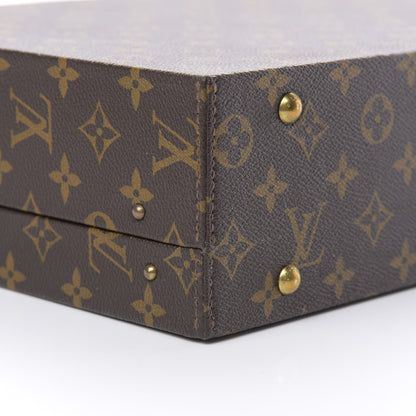 Louis Vuitton Monogram Jewellery Case Hard Trunk 11 of 15