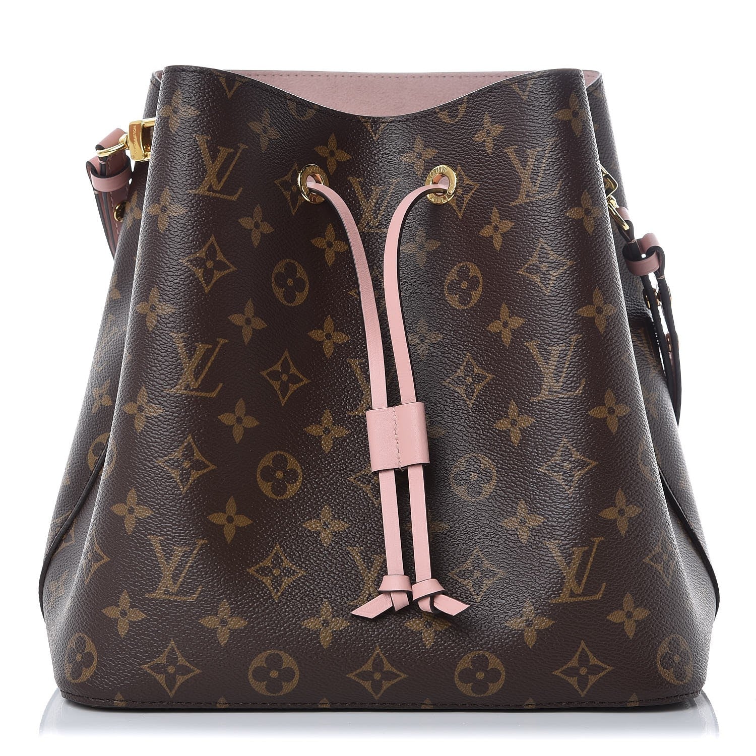 Louis Vuitton Monogram Neonoe MM Rose Poudre 1 of 8