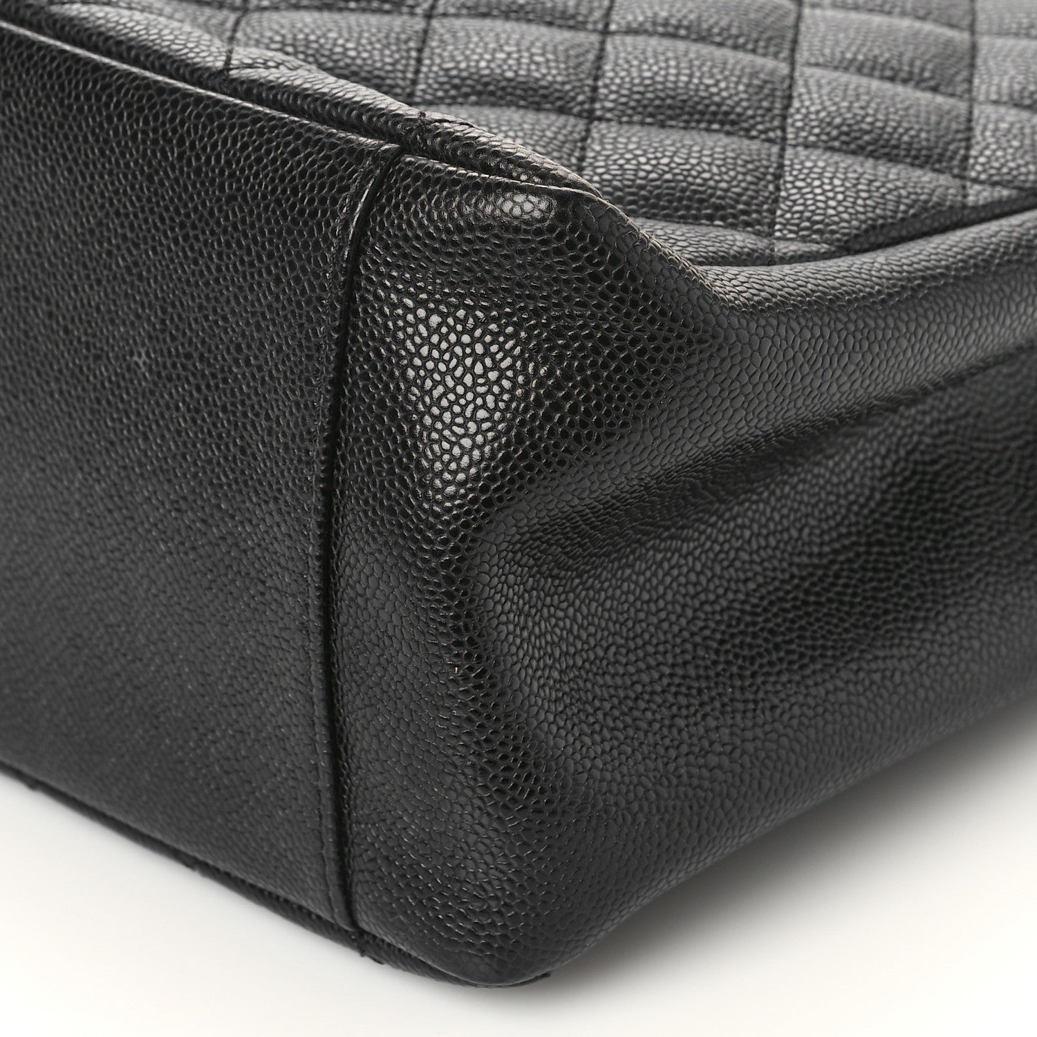 Chanel Caviar Quilted Grand Shopping Tote GST Black 8 of 10