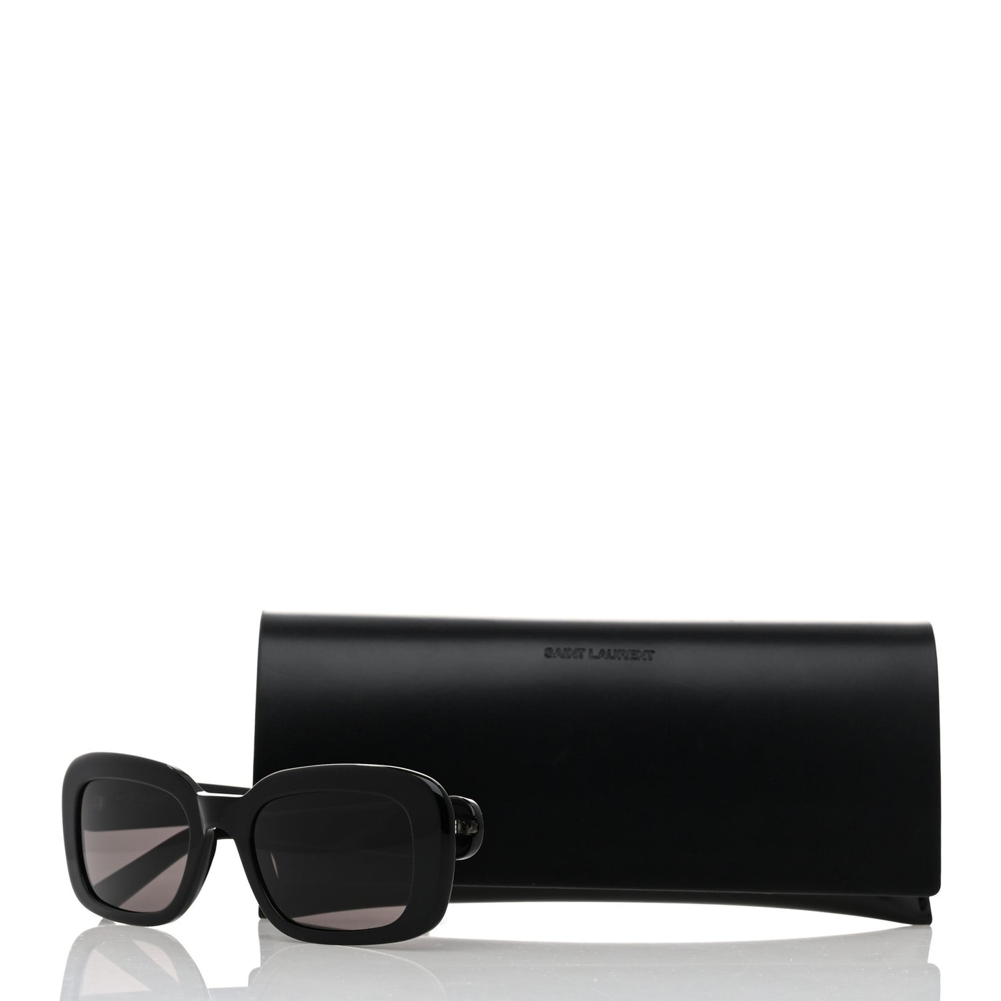 Acetate Sunglasses SL M130 Black Black