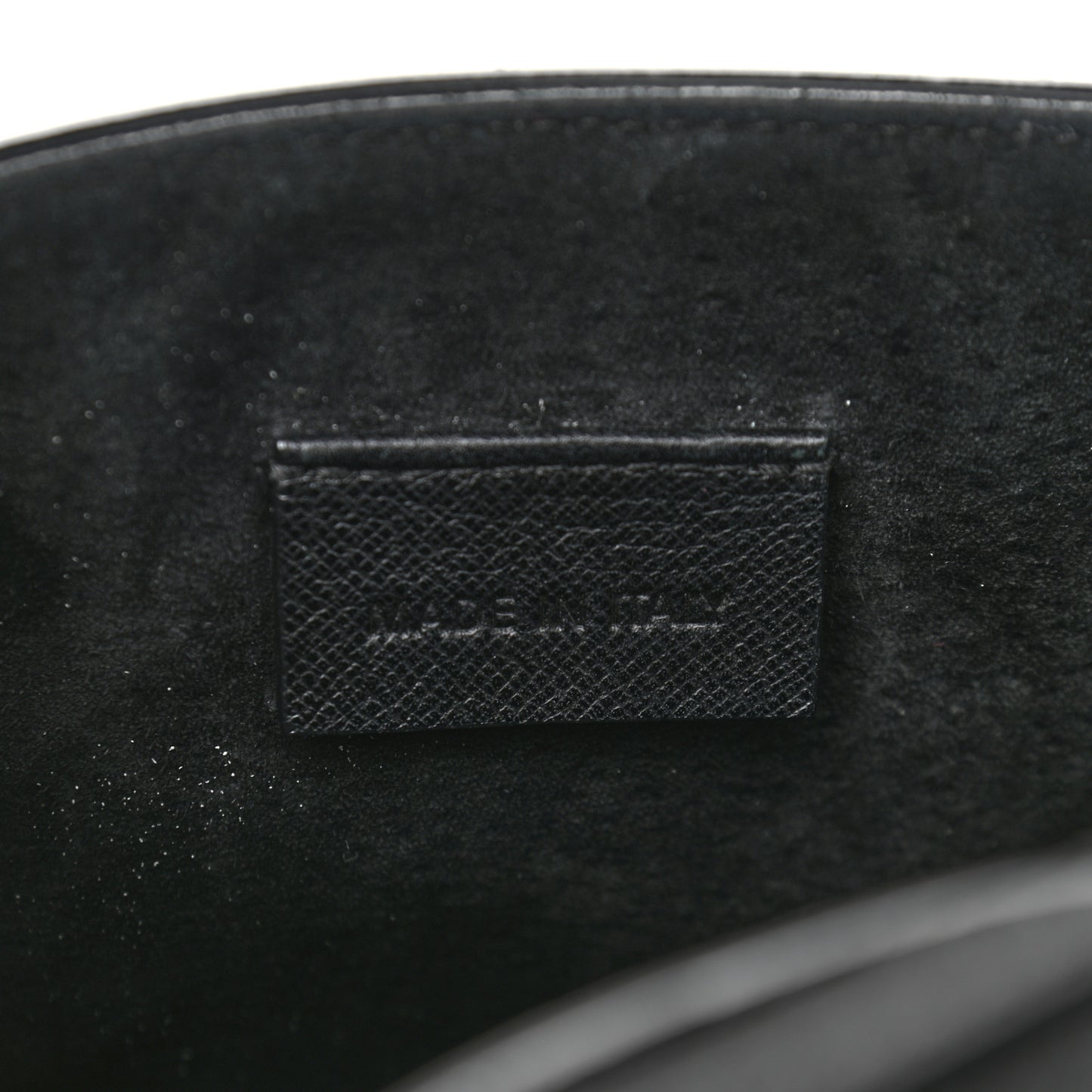 Grained Calfskin Small Heroine Black