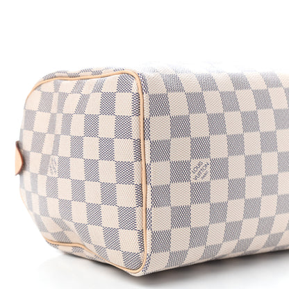 Louis Vuitton Damier Azur Speedy 25 7 of 9