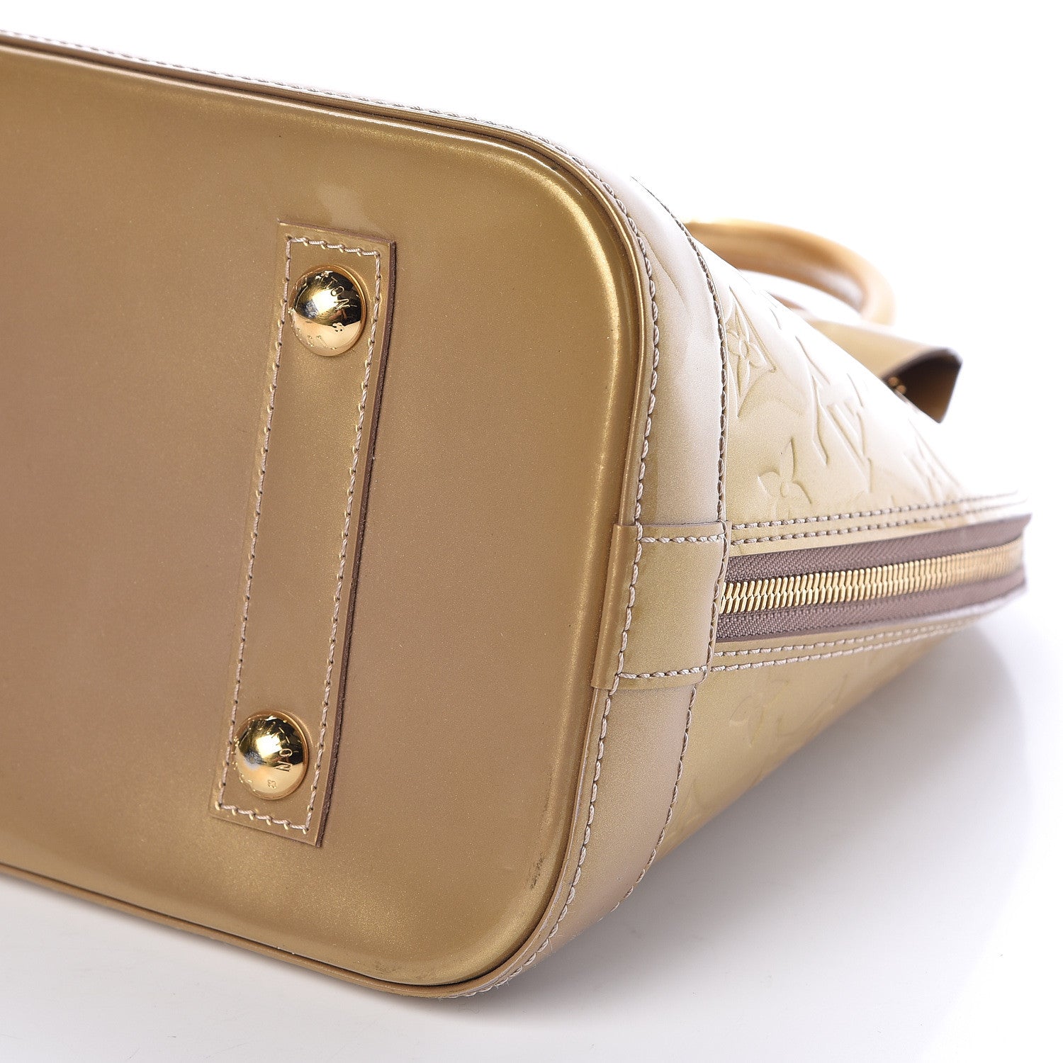 Louis Vuitton Vernis Alma PM Beige Poudre 9 of 9