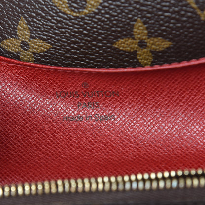 Louis Vuitton Monogram Emilie Wallet Red 6 of 11