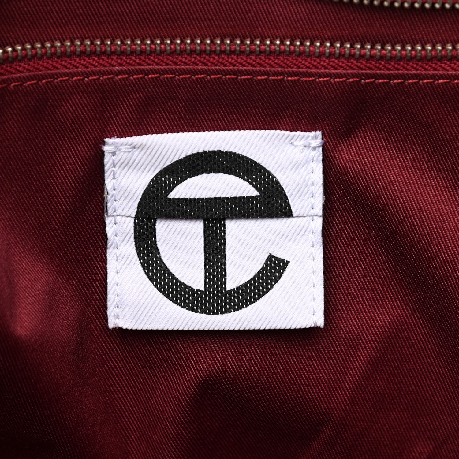 Telfar Vegan Leather Large Shopping Bag Oxblood 6 of 15