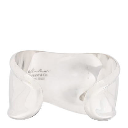 Tiffany Sterling Silver Small Elsa Peretti Right Wrist Bone Cuff Bracelet 2 of 4