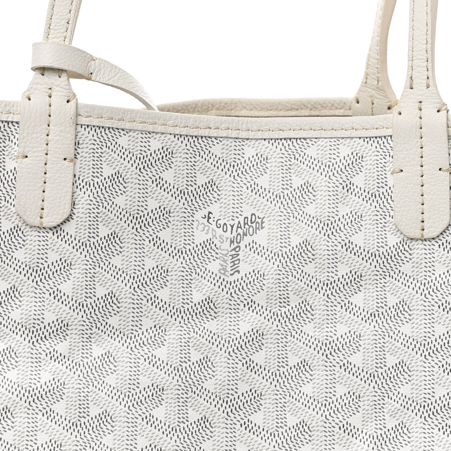 Goyard Goyardine Saint Louis PM White 10 of 13
