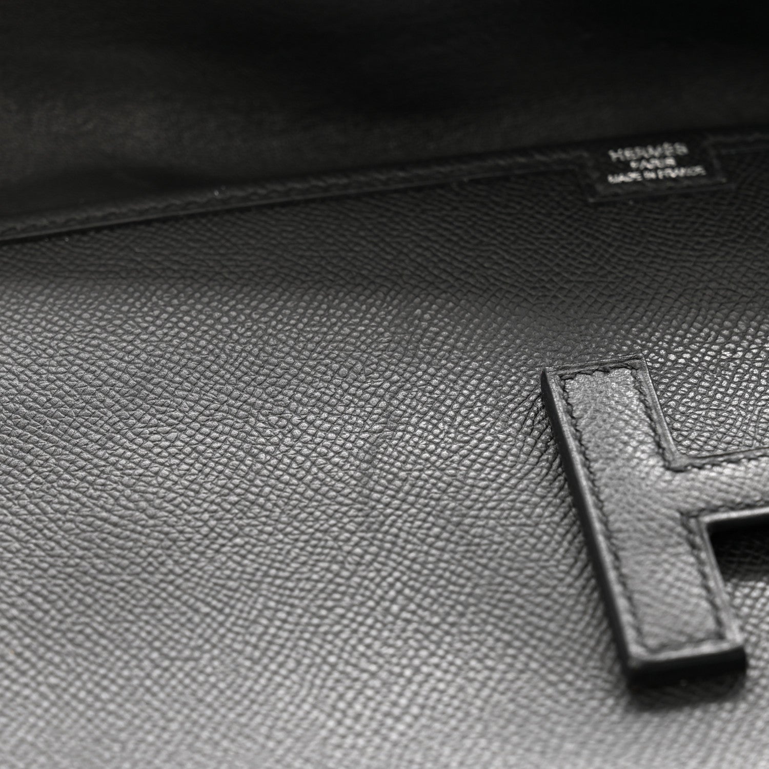 Hermes Epsom Jige Elan 29 Clutch Black 8 of 10