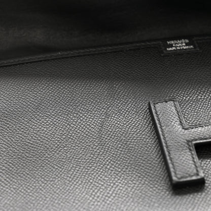 Hermes Epsom Jige Elan 29 Clutch Black 8 of 10