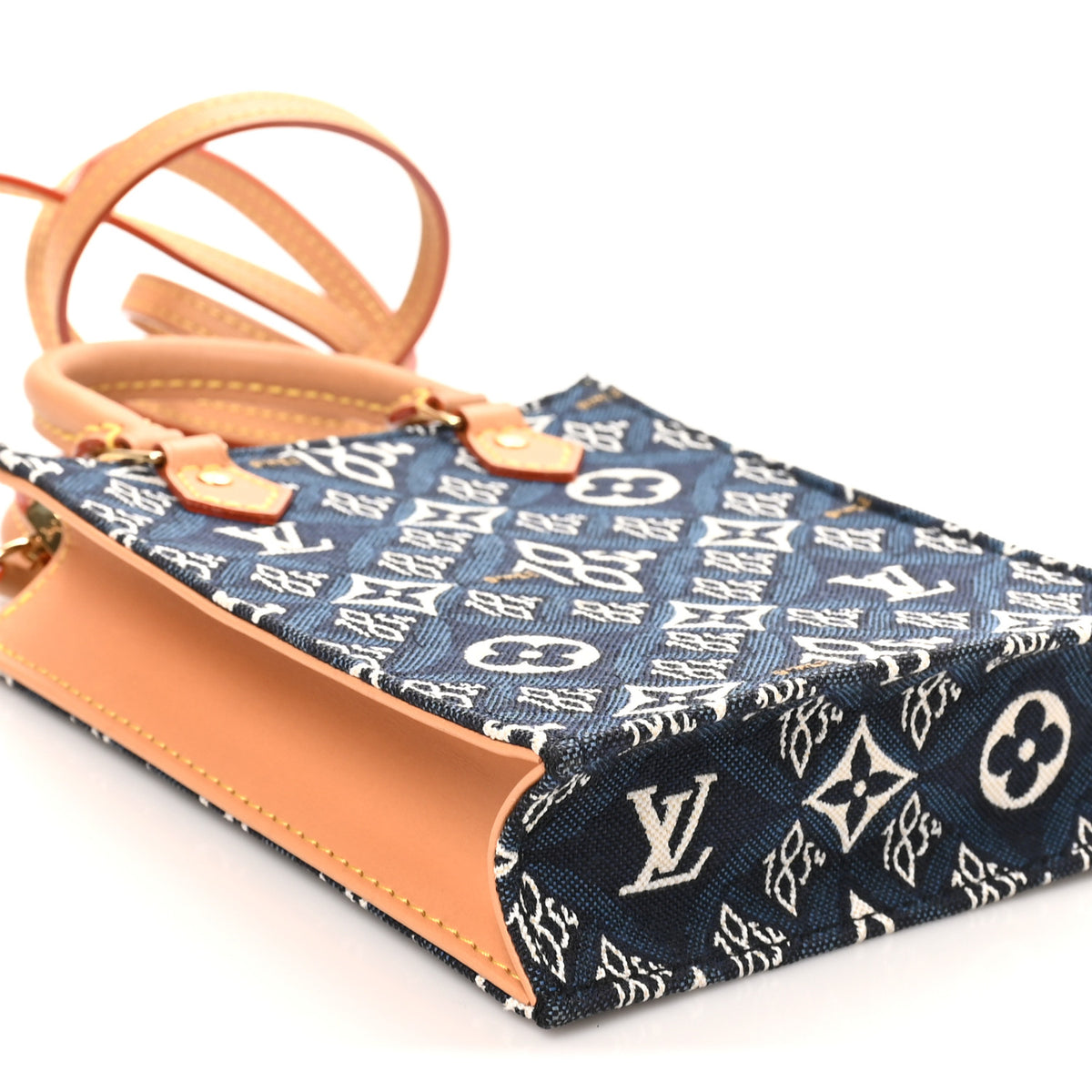 Jacquard Since 1854 Petit Sac Plat Blue