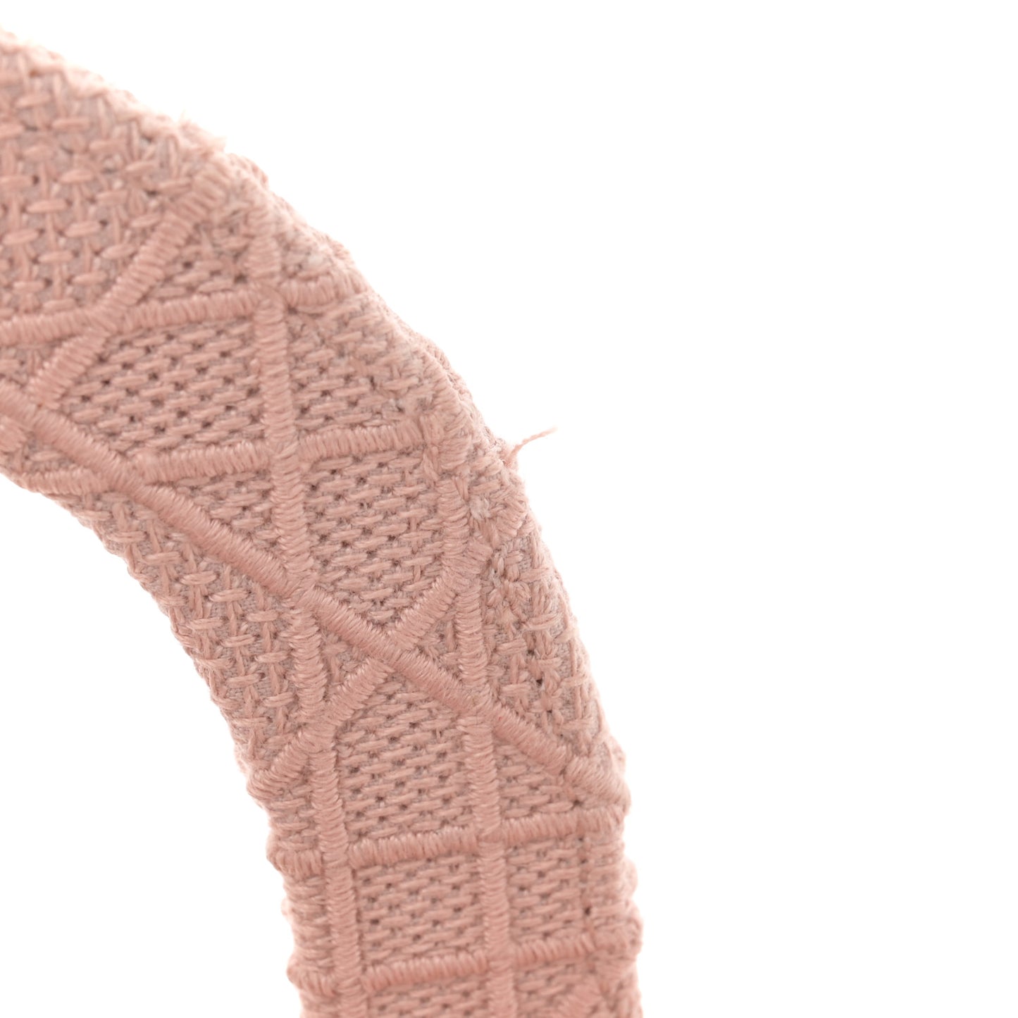 Canvas Embroidered Cannage Medium Lady D-Lite Bois de Rose