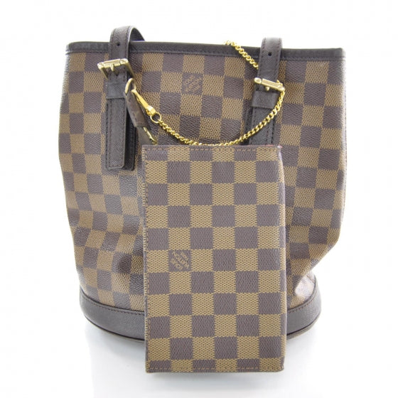 Damier Ebene Marais Bucket 23