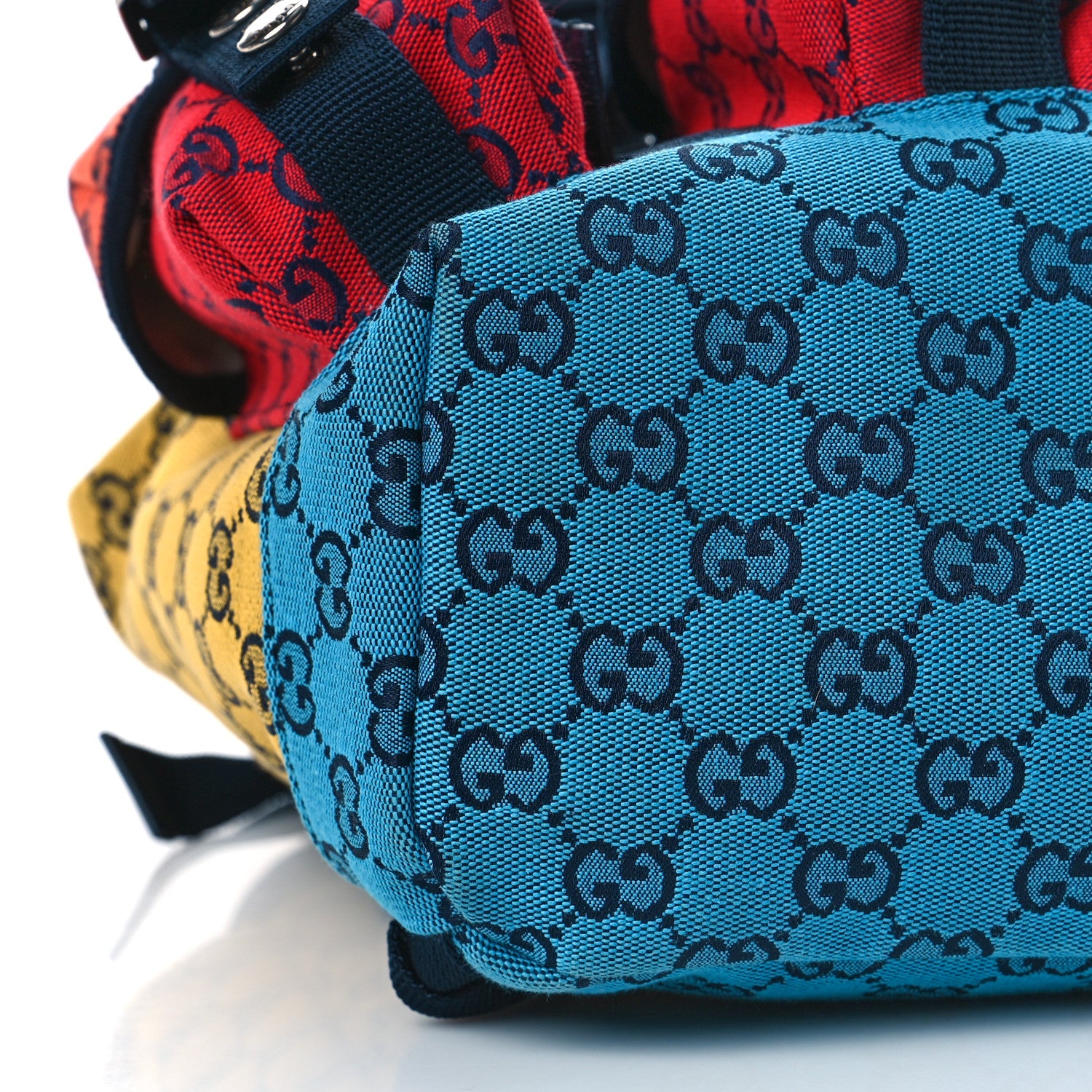 Gucci Monogram Multicolor Retro Interlocking G Utility Pocket Backpack Multicolor 8 of 9