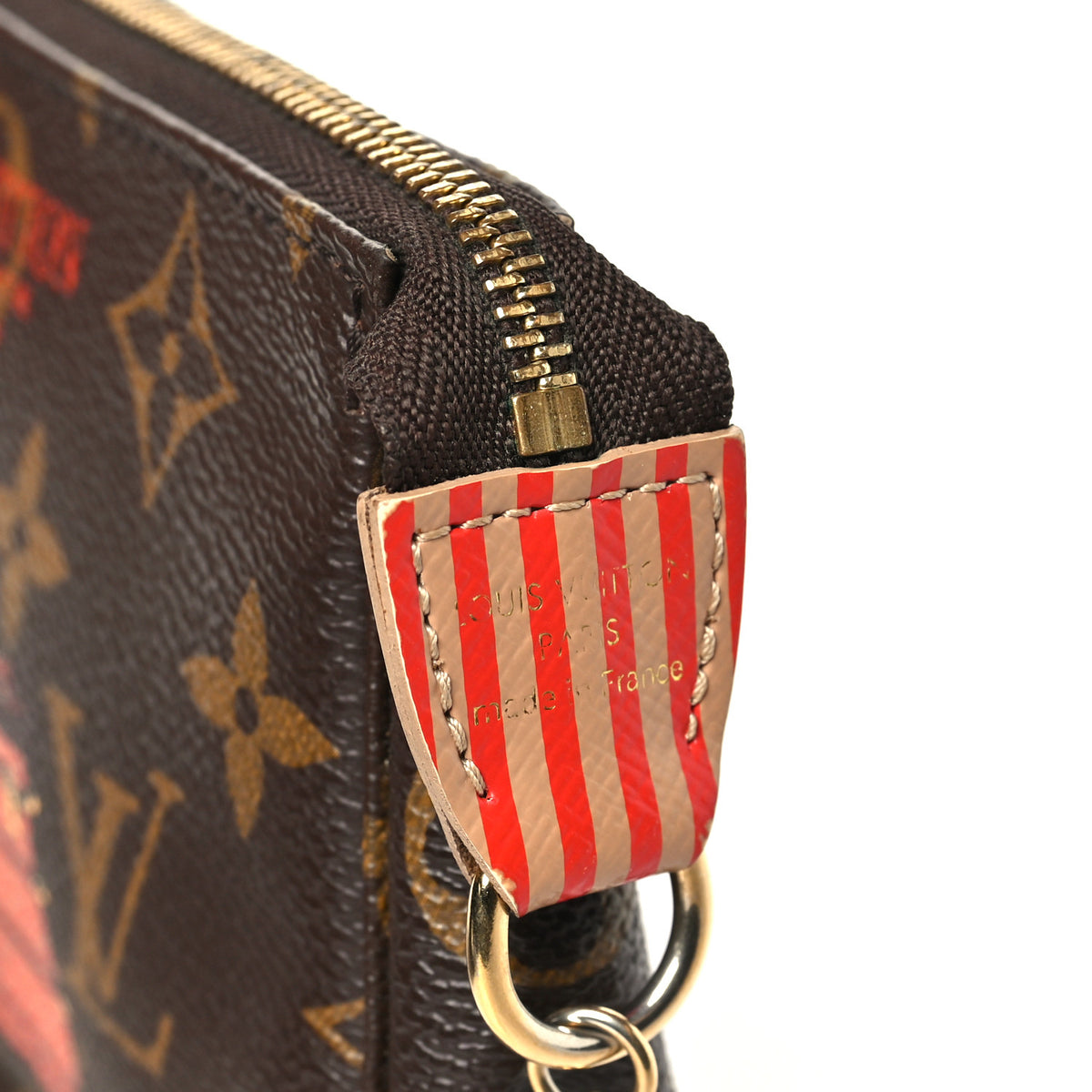 Louis Vuitton Monogram Trunks and Locks Mini Pochette Accessories 6 of 9