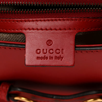 Gucci Ruinart Calfskin Medium Lady Web Shoulder Bag Hibiscus Red 6 of 12