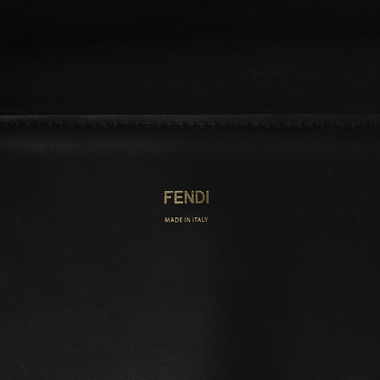 Vitello King Plexiglass Medium Fendi Sunshine Shopper Tote Black