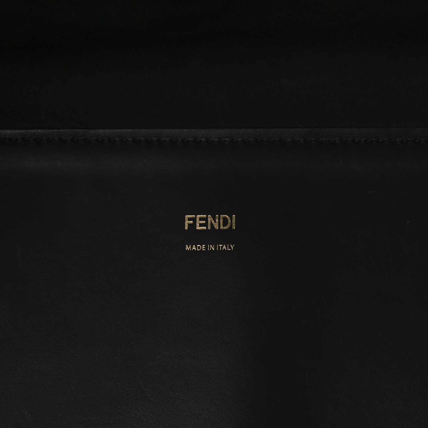 Fendi Vitello King Plexiglass Medium Fendi Sunshine Shopper Tote Black 6 of 9