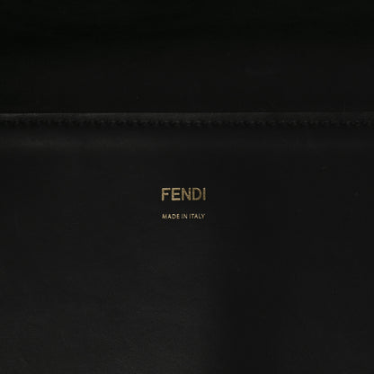 Fendi Vitello King Plexiglass Medium Fendi Sunshine Shopper Tote Black 6 of 9