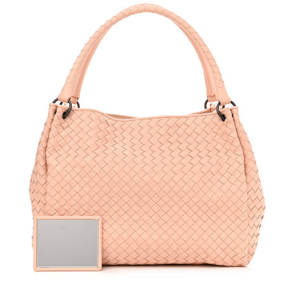 Bottega Veneta Nappa Intrecciato Parachute Bag Flamingo 1 of 10