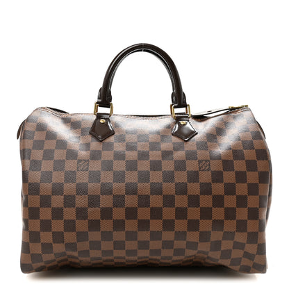 Louis Vuitton Damier Ebene Speedy 35 1 of 10