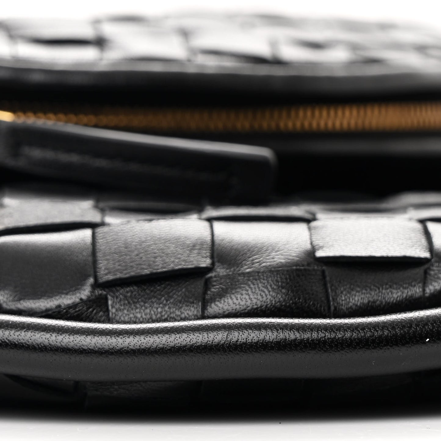 Nappa Intrecciato Small Gemelli Black