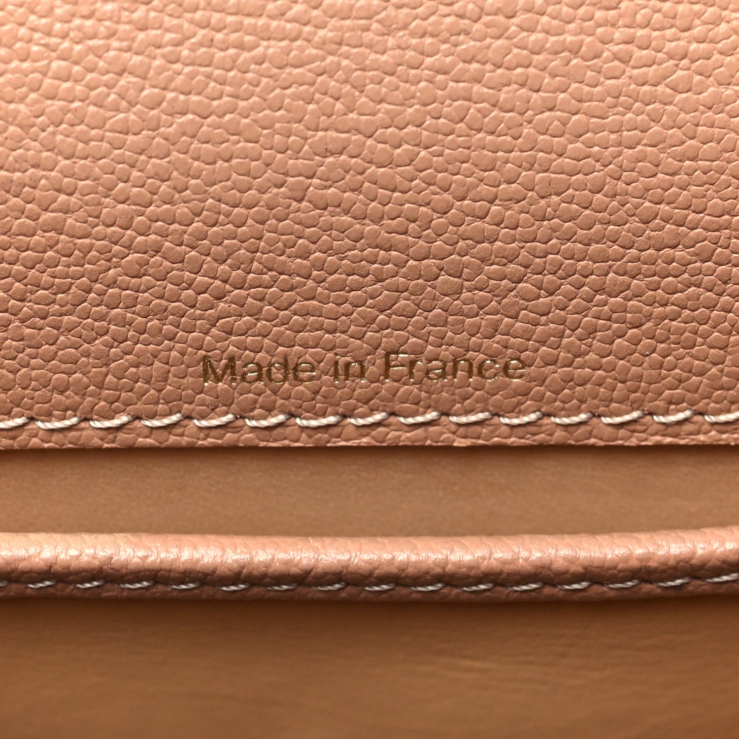 Delvaux Grained Calfskin Mini Brillant Satchel Nude 7 of 9