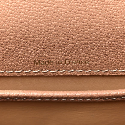 Delvaux Grained Calfskin Mini Brillant Satchel Nude 7 of 9