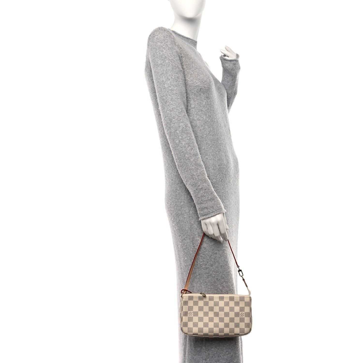 Louis Vuitton Damier Azur Pochette Accessories NM 2 of 9