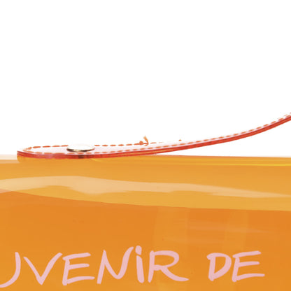 Hermes Vinyl Souvenir De L'Exposition Kelly Orange 11 of 12