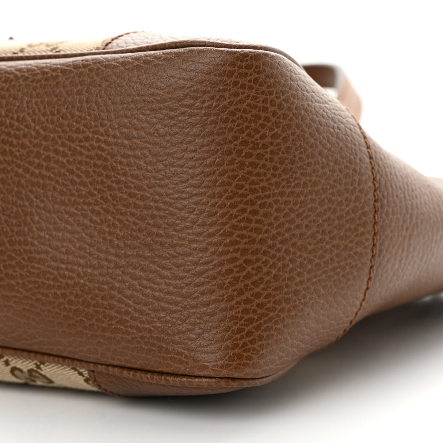 Monogram Small Bree Tote Beige Tabacco