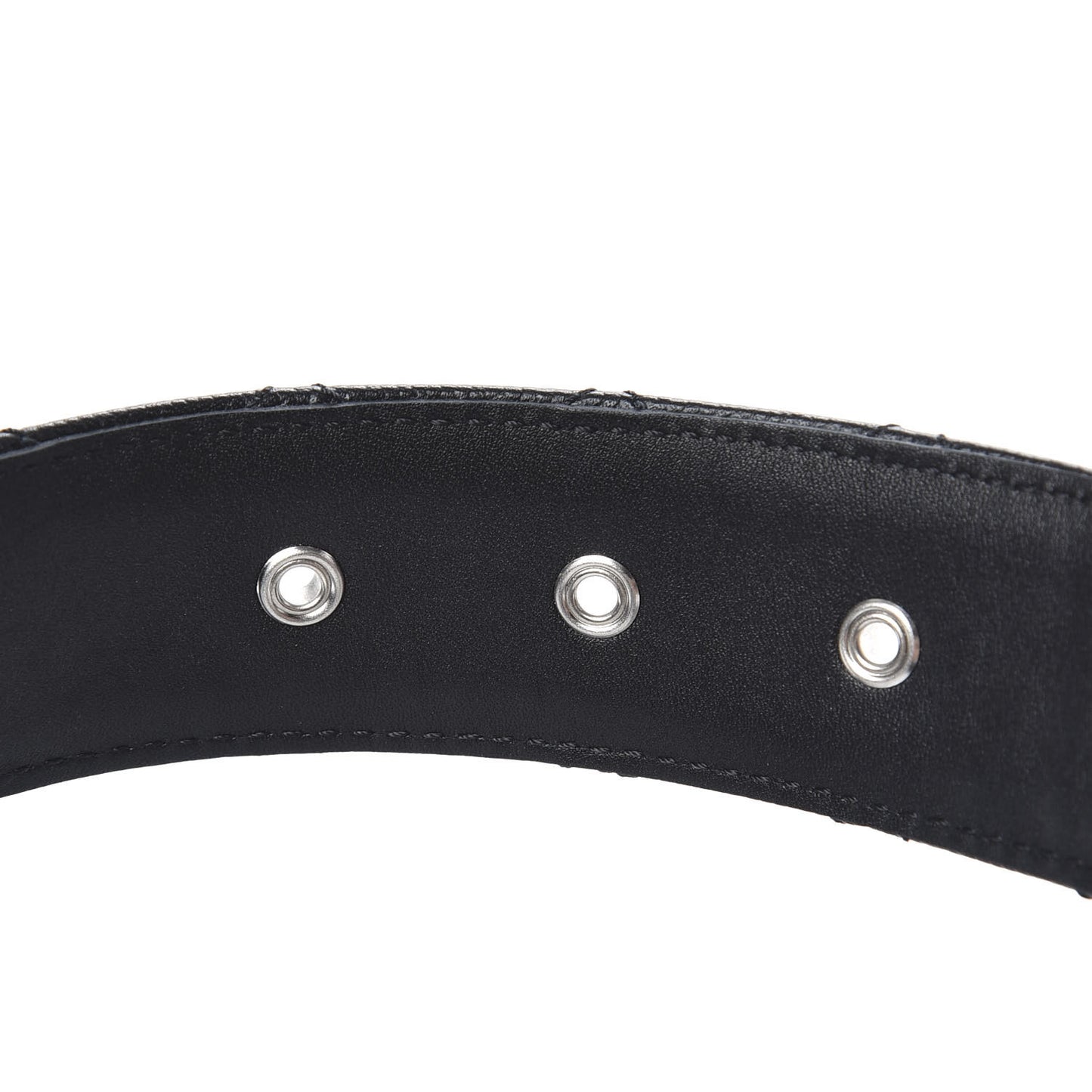 Caviar Quilted CC Chain Belt 90 36 Black