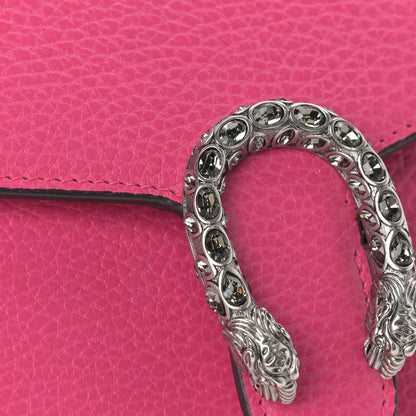 Gucci Dollar Calfskin Crystal Mini Dionysus Chain Wallet Box Pink 13 of 15