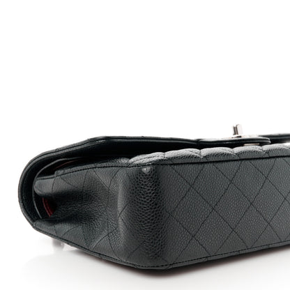 Chanel Caviar Quilted Medium Double Flap Black 10 of 11