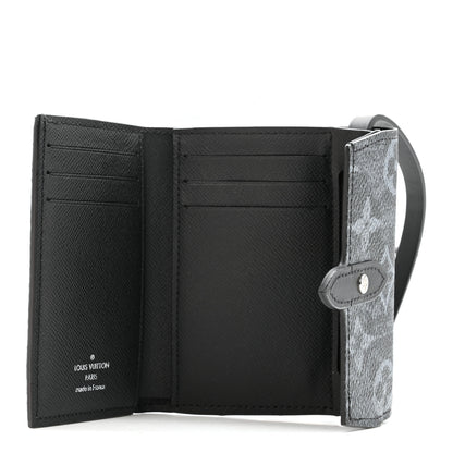 Louis Vuitton Monogram Pastel Cross Card Holder Black 5 of 10