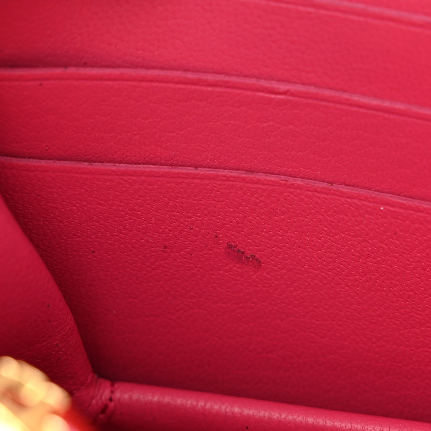 Louis Vuitton Veau Cachemire Dauphine Wallet Cobalt Fuchsia 13 of 20
