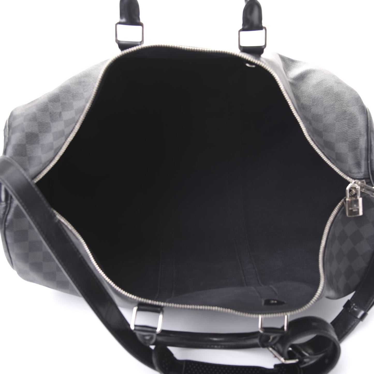 Damier Graphite Keepall Bandouliere 55