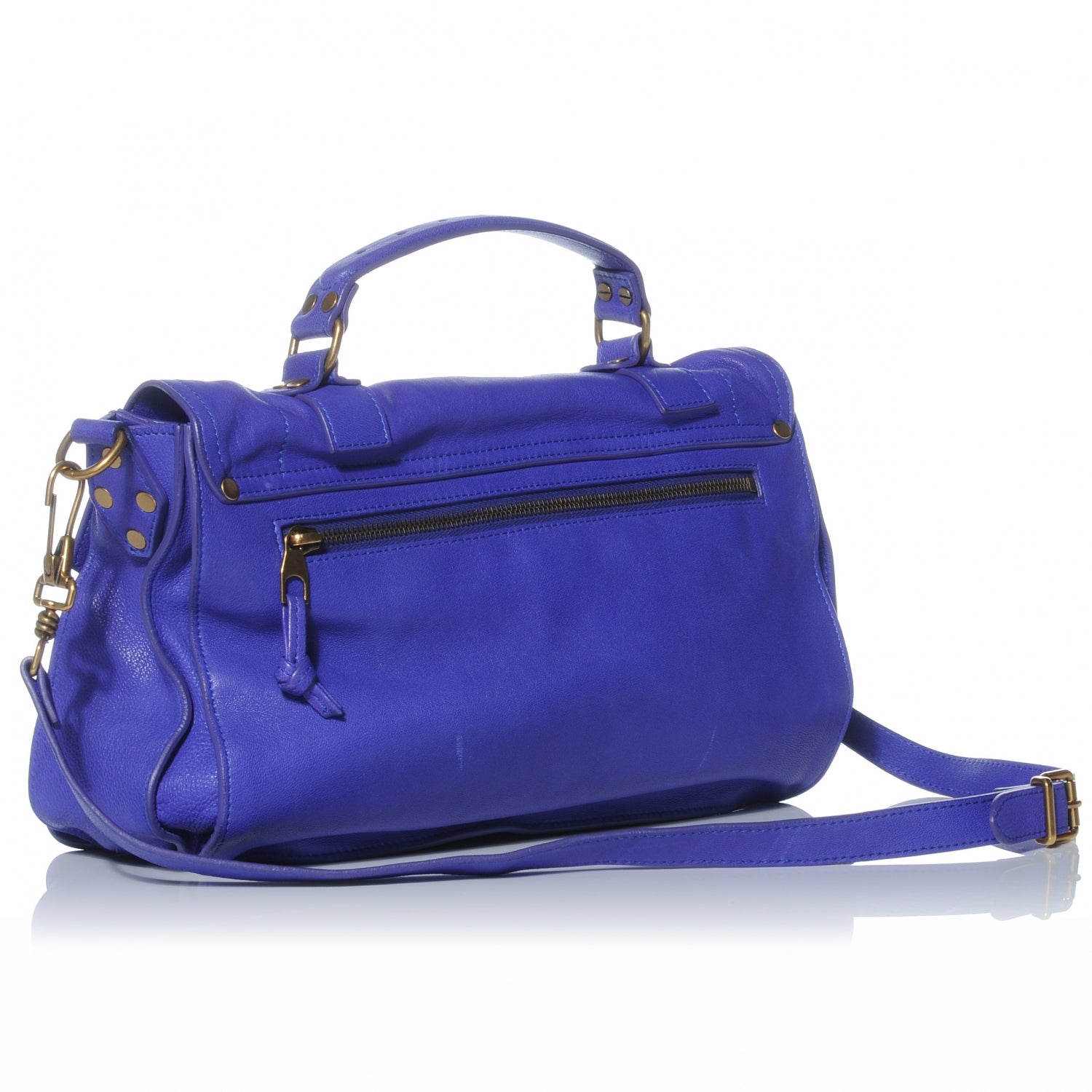 Proenza Schouler Lambskin PS1 Medium Satchel Purple Rain 3 of 8